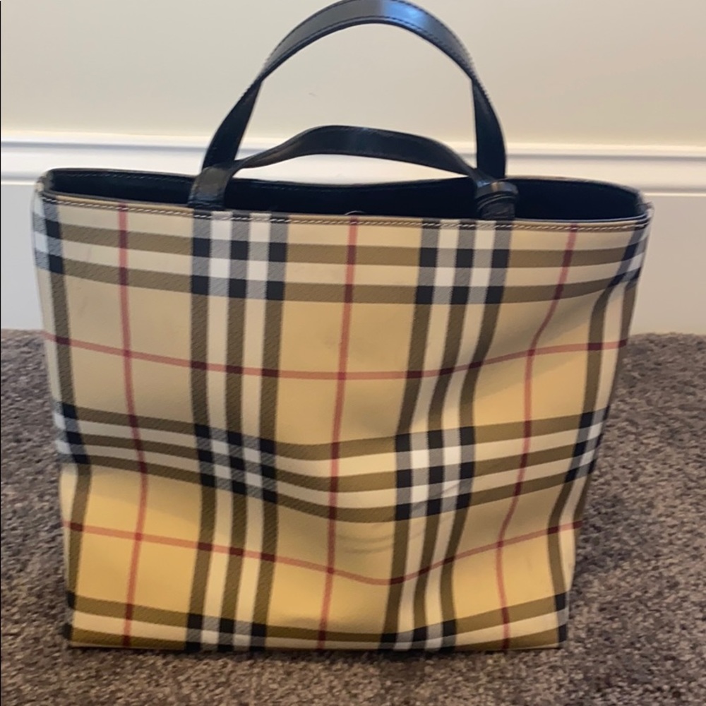 Authentic Burberry tote